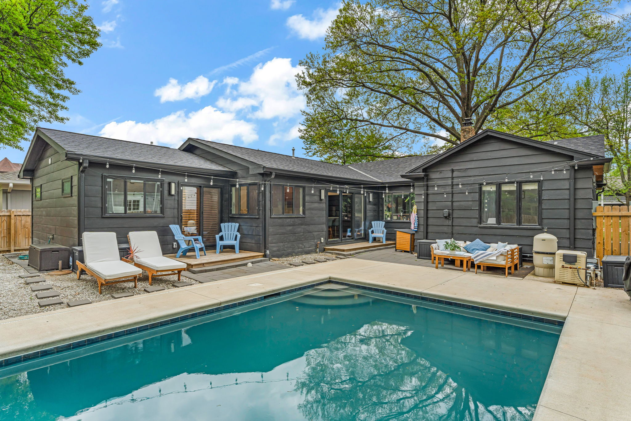 Rear — Pool View