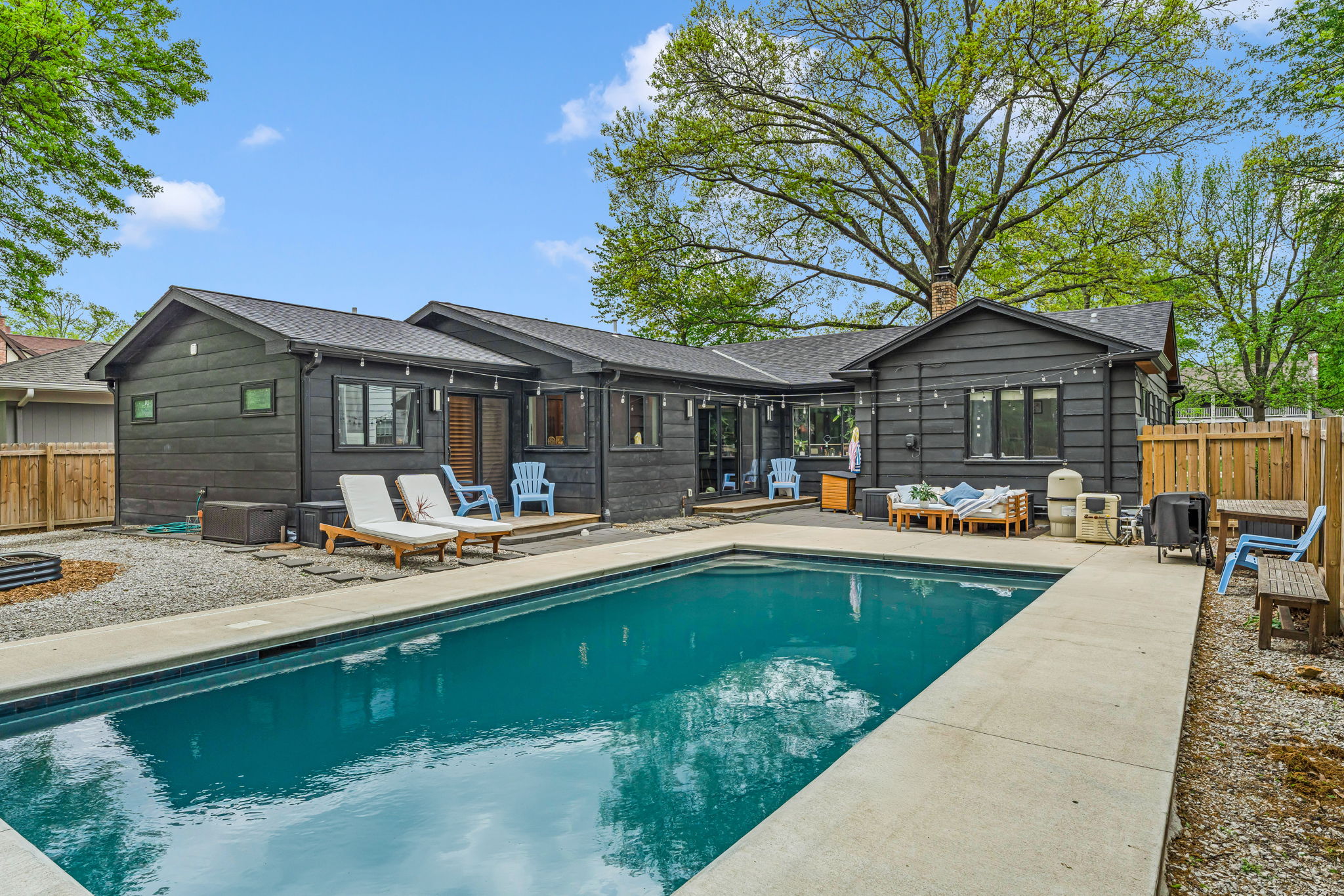 Pool — Rear Exterior